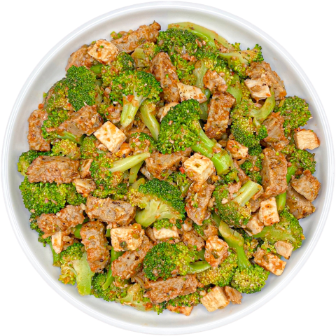 Chicken Meatball & Broccoli Bowl