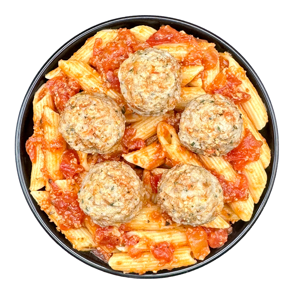 Beef & Pork Meatball Pasta