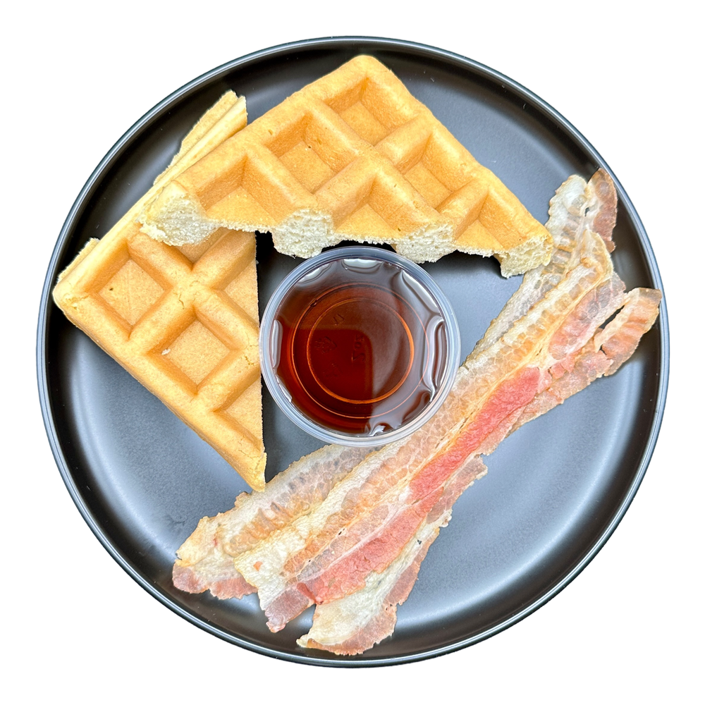 Belgian Waffle Breakfast (Extra Protein)