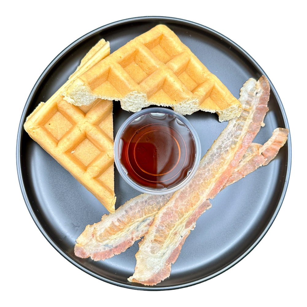 Belgian Waffle Breakfast