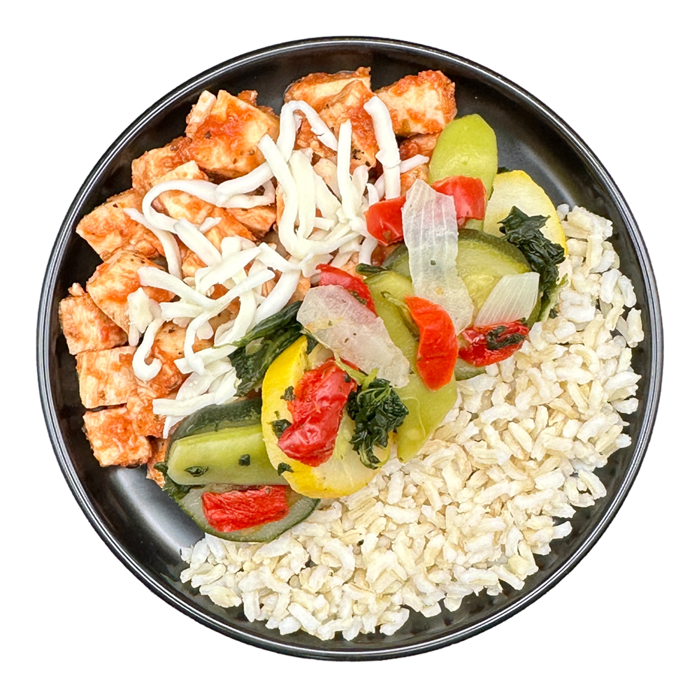 Chicken Pizza Bowl