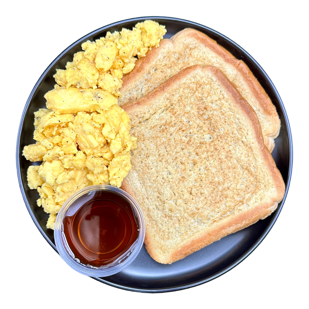 French Toast & Eggs (Extra Protein)