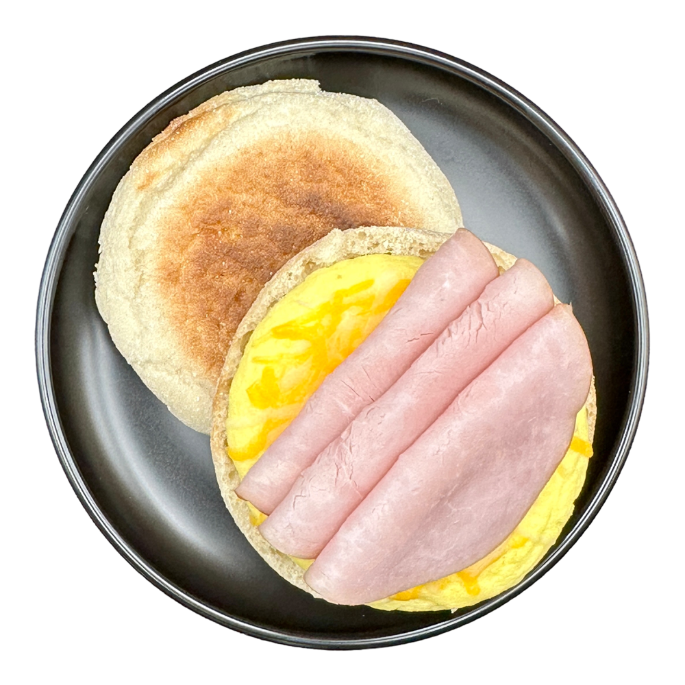 Ham Breakfast Sandwich (Extra Protein)