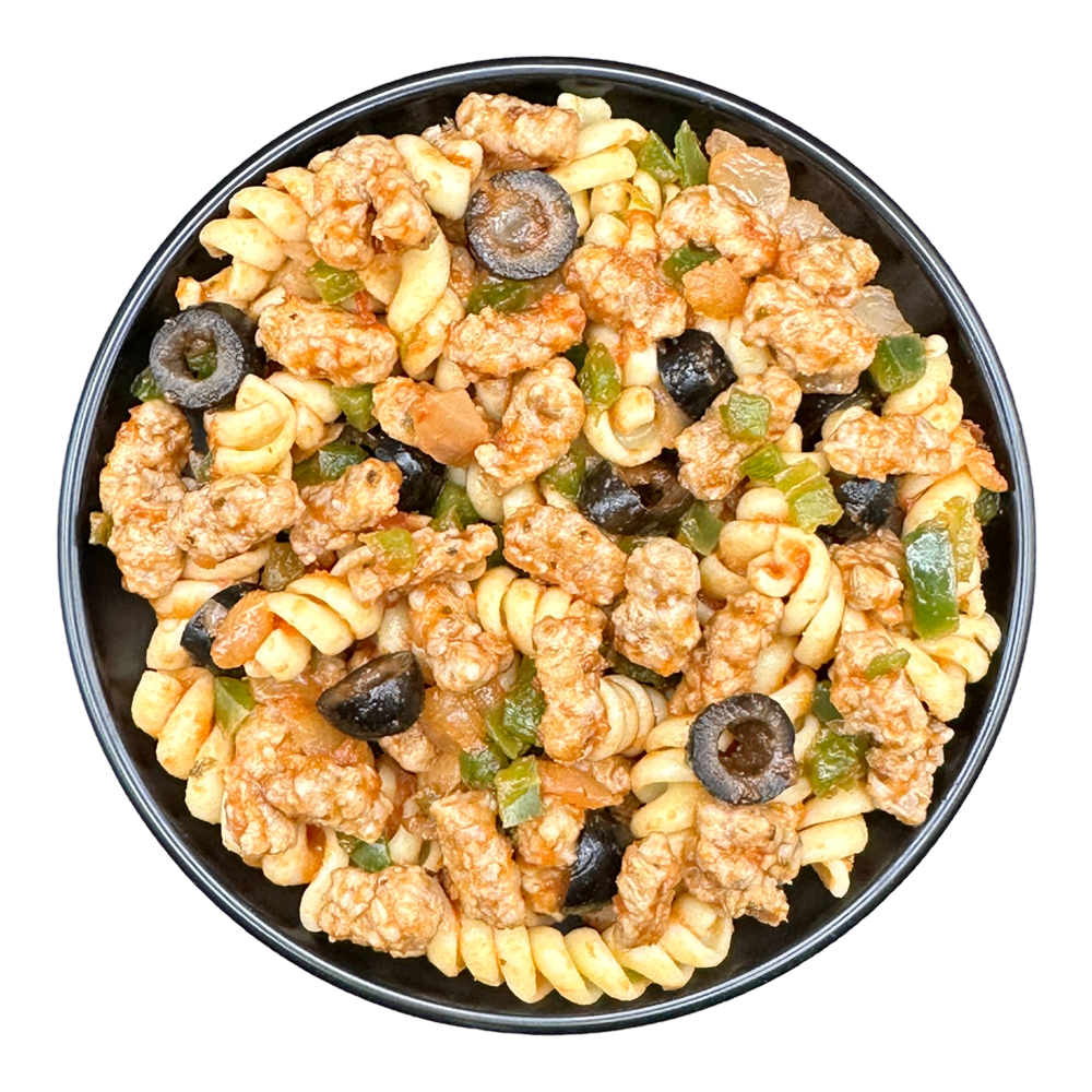 Italian Sausage & Peppers Pasta (Extra Protein)