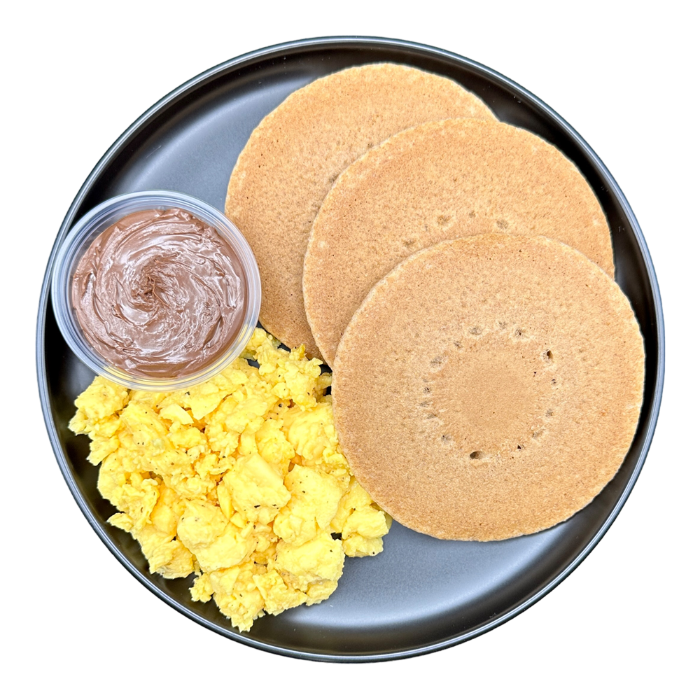 Nutella Protein Pancakes