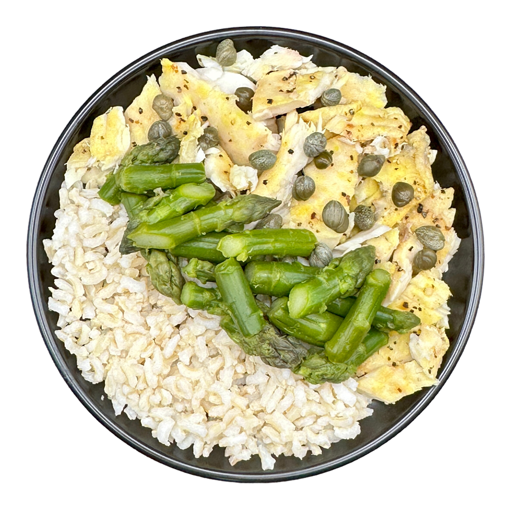 Piccata Whitefish Bowl (Extra Protein)