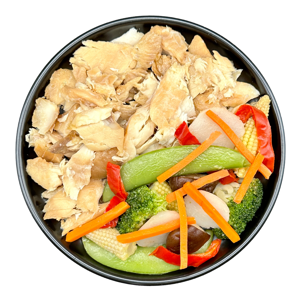 Teriyaki Whitefish Bowl (No Carb)
