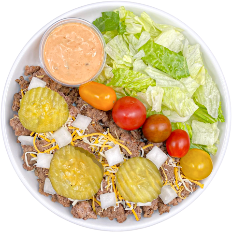 Chopped Cheeseburger Salad