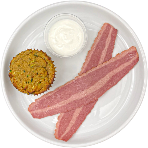 Flourless Zucchini Nut Muffin