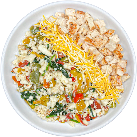 Grilled Chicken Scramble