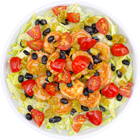Shrimp Taco Salad