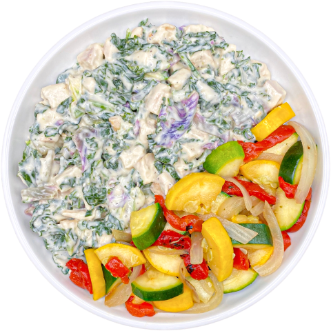 Spinach, Kale, & Lemon Chicken