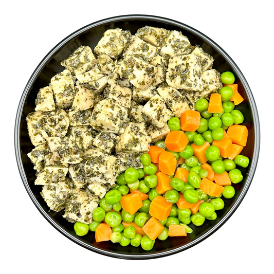 Pesto Chicken Bowl (No Carb)
