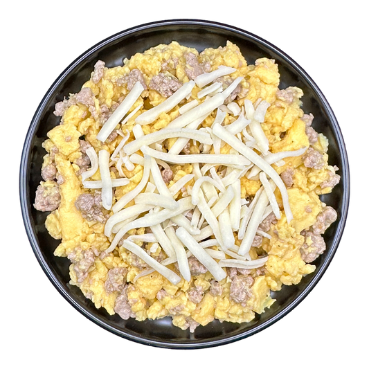 Turkey Chile Verde Scramble (No Carb)